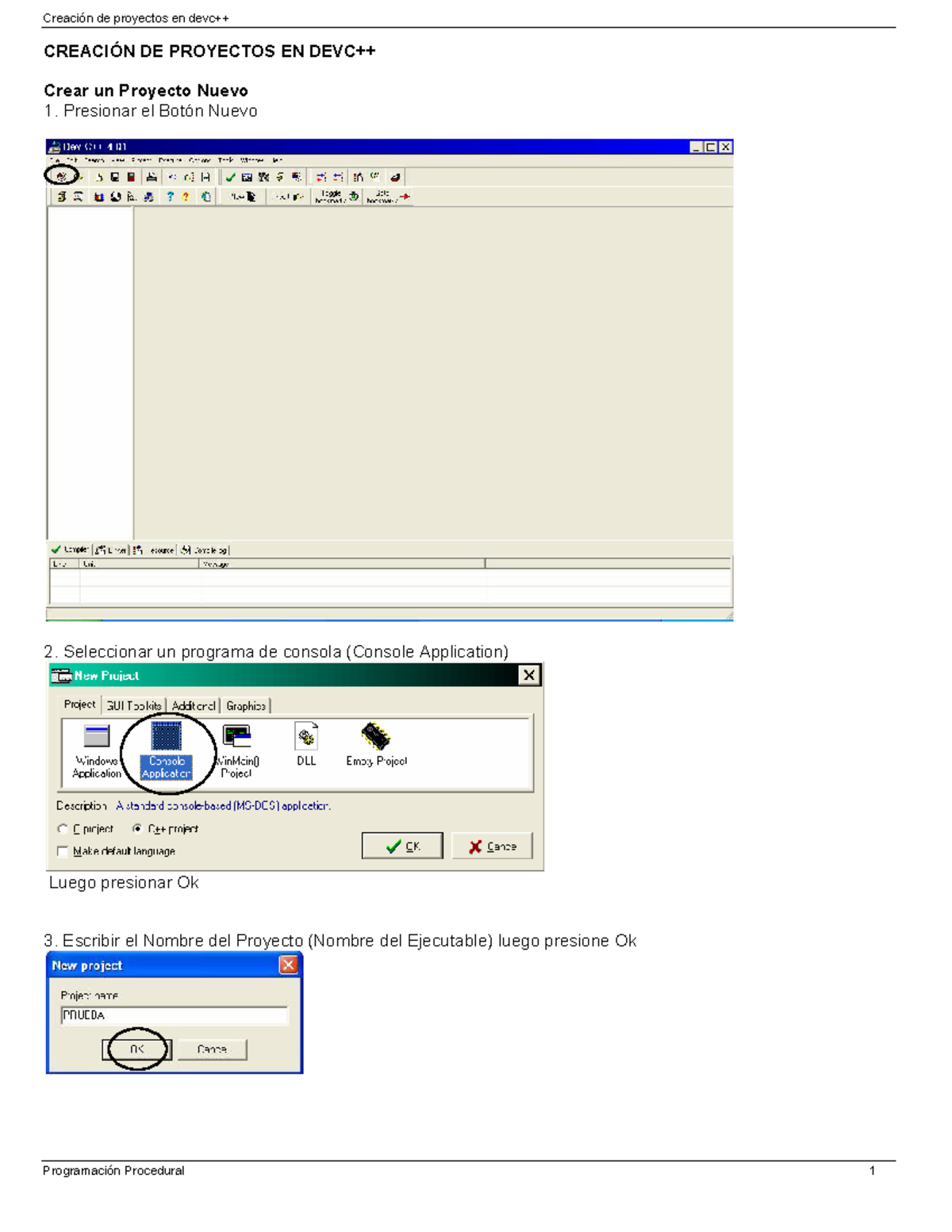 CreaciËn DE Proyectos EN DEV - de proyectos en DE PROYECTOS EN Crear un ...