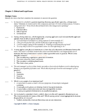 Study Notes ch19 20 addiction eating disorders - Chapters 19 & 20Study ...