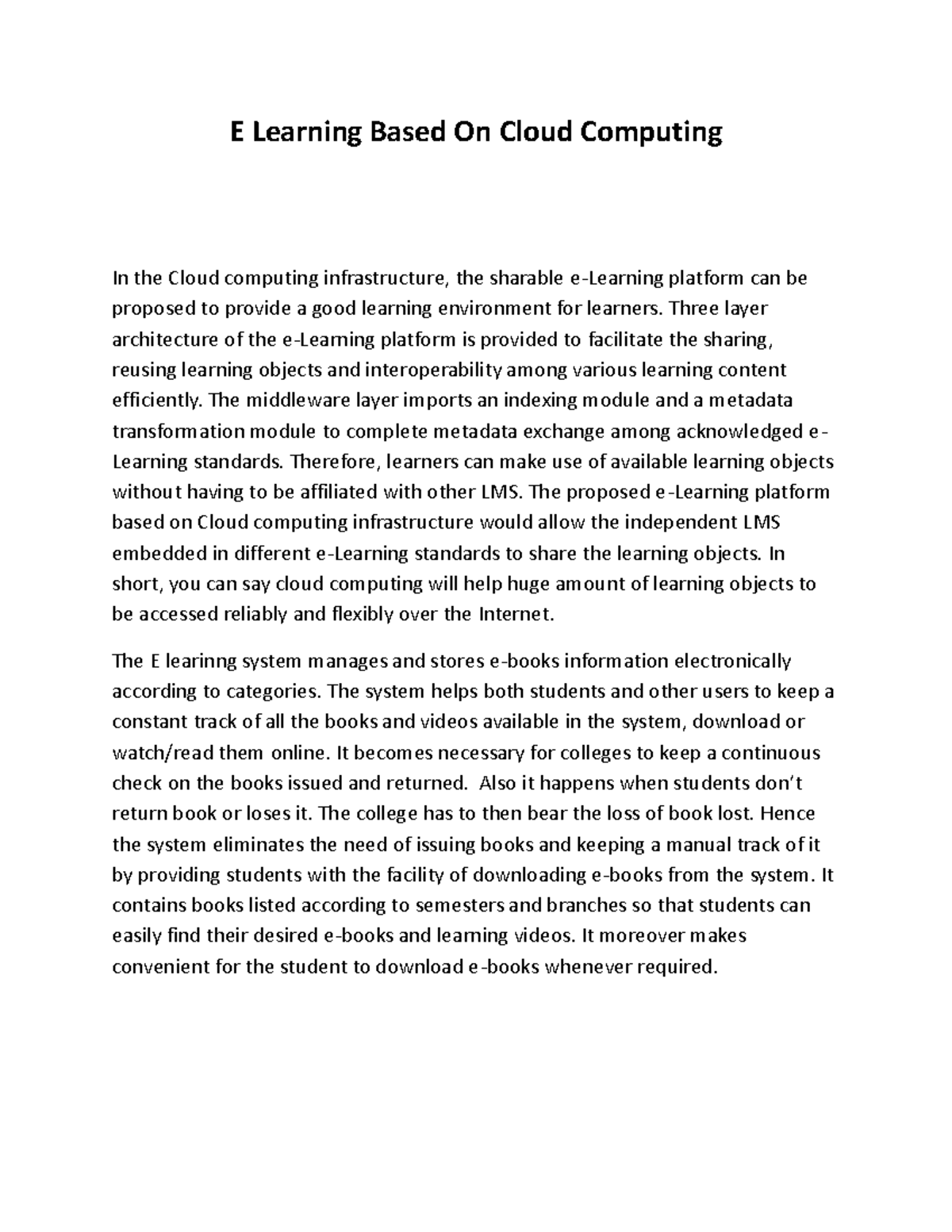 S109 - It must be a tool of some description, - E Learning Based On ...