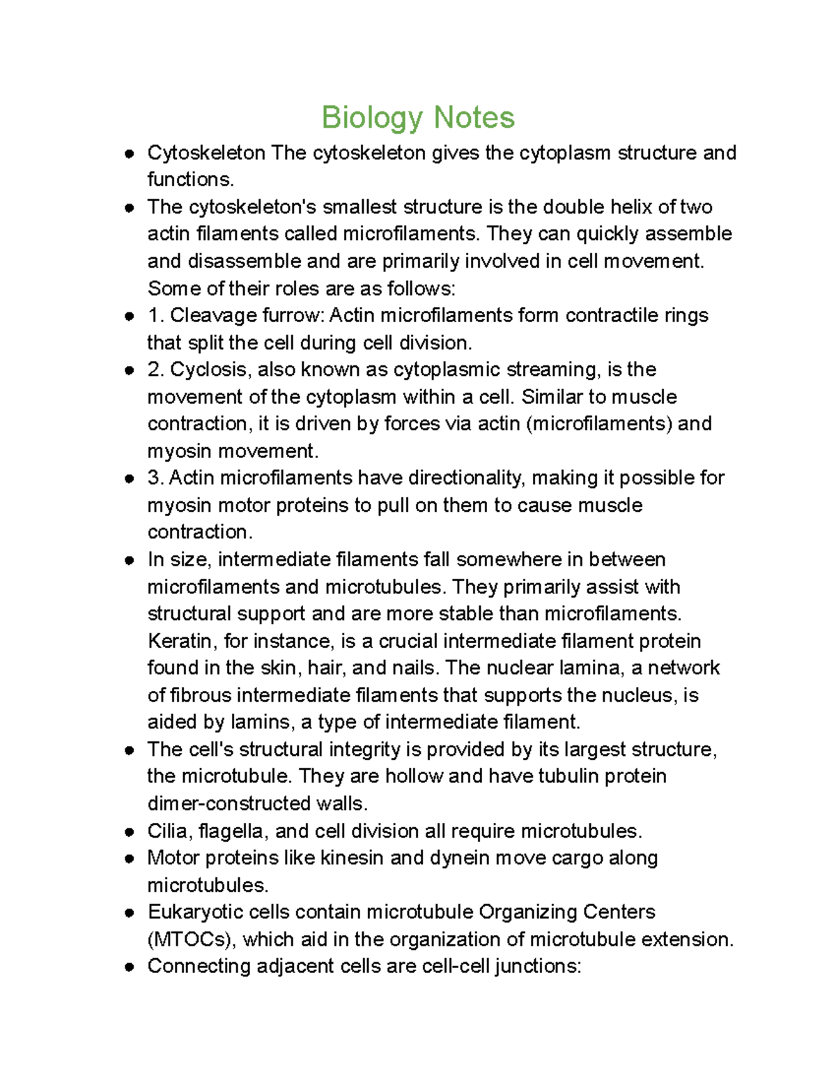 biology-notes-biology-notes-cytoskeleton-the-cytoskeleton-gives-the