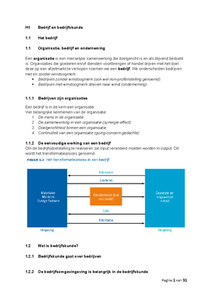 Samenvatting Bedrijfskunde Hoofdstuk 2 - Hoofdlijnen Nederlands Recht ...