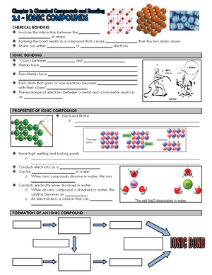 A - Final Study Notes 11 - Unit 1: Safety In The Chemical Laboratory 