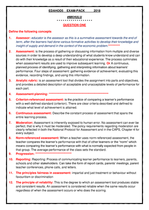 AED3701 OCT NOV 2022 Exam Question Paper - UNIVERSITY EXAMINATIONS ...