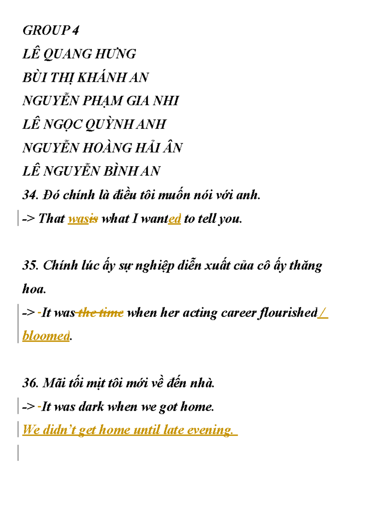 Nhóm 4 - study - GROUP 4 LÊ QUANG HƯNG BÙI THỊ KHÁNH AN NGUYỄN PHẠM GIA ...