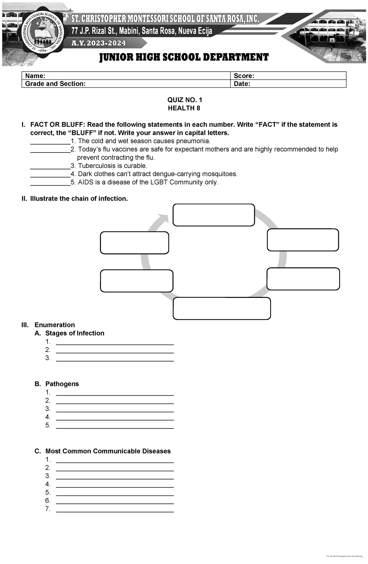 quiz-health-8-quiz-name-score-grade-and-section-date-quiz-no-1