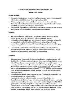 Brief (1) - Assignment 2 - LLB244 CRIMINAL LAW SENTENCING ASSESSMENT #2 ...