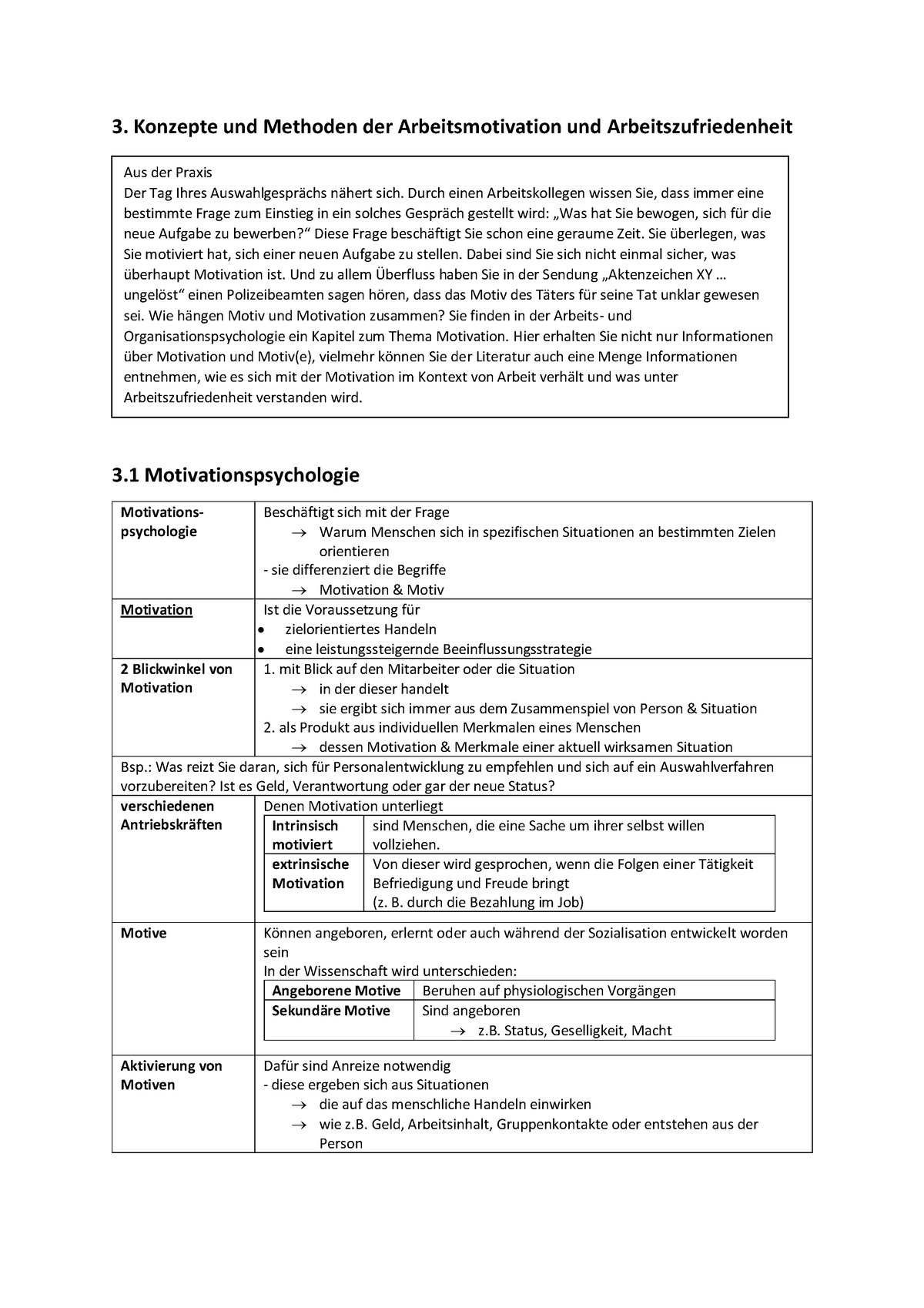 3. Konzepte Und Methoden Der Arbeitsmotivation Und Arbeitszufriedenheit ...