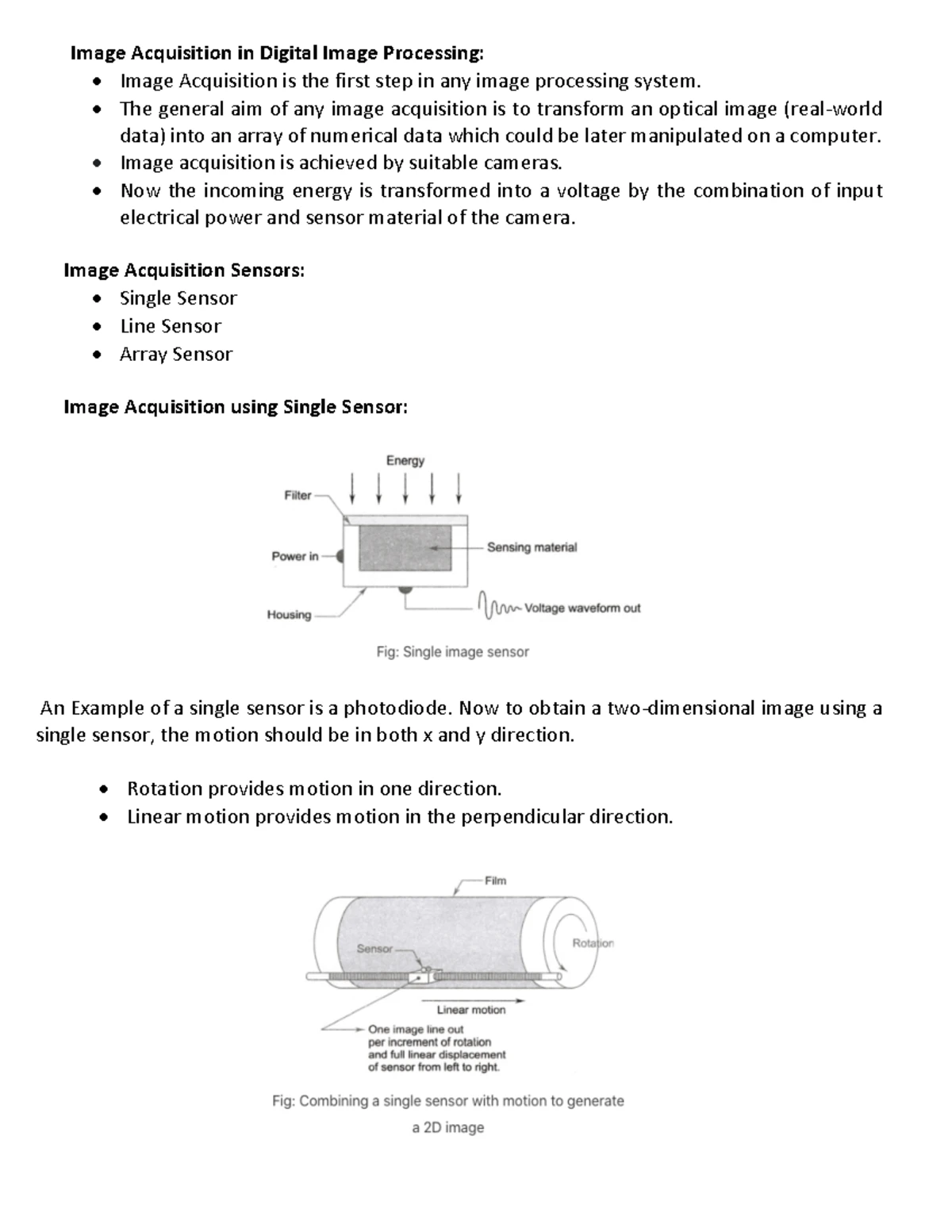Dip unit 1 part 1 - Digital Image Processing - Studocu