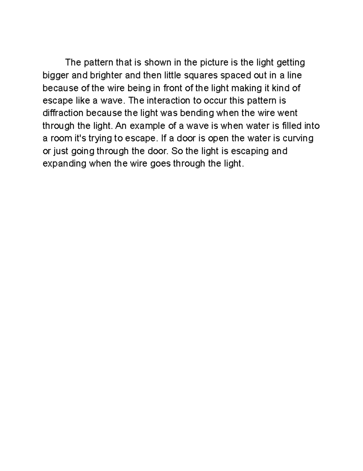 What Is Light Writing 3 Was The Way I Got The Pattern That Is Shown