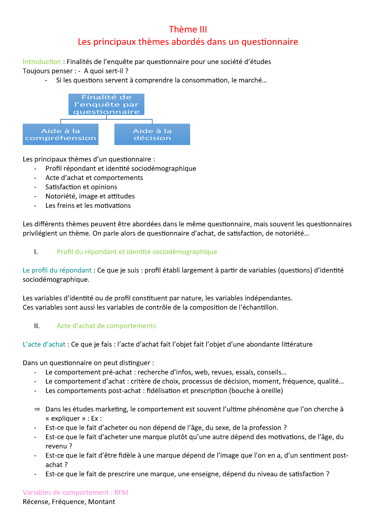 Theme Iii Notes De Cours Erco Theme Iii Studocu