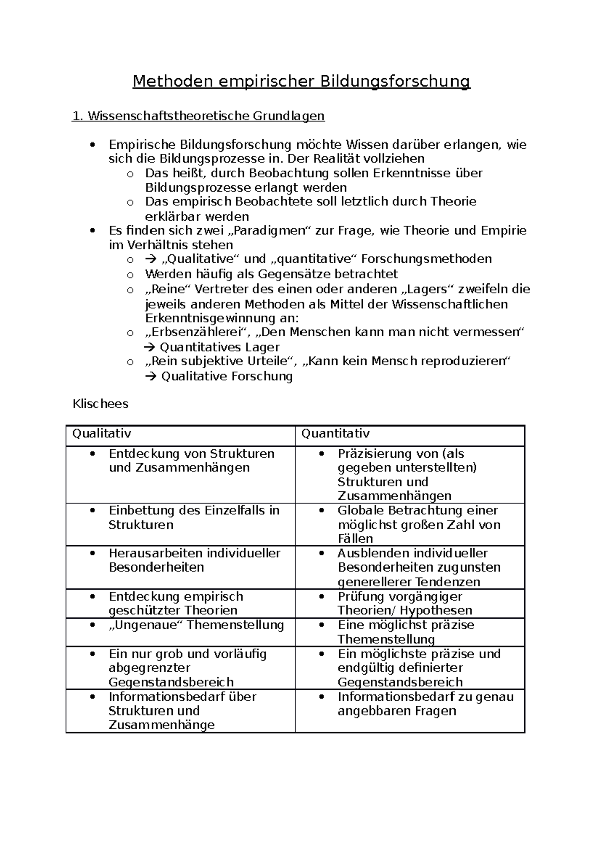 Methoden Empirischer Bildungsforschung - Methoden Empirischer ...