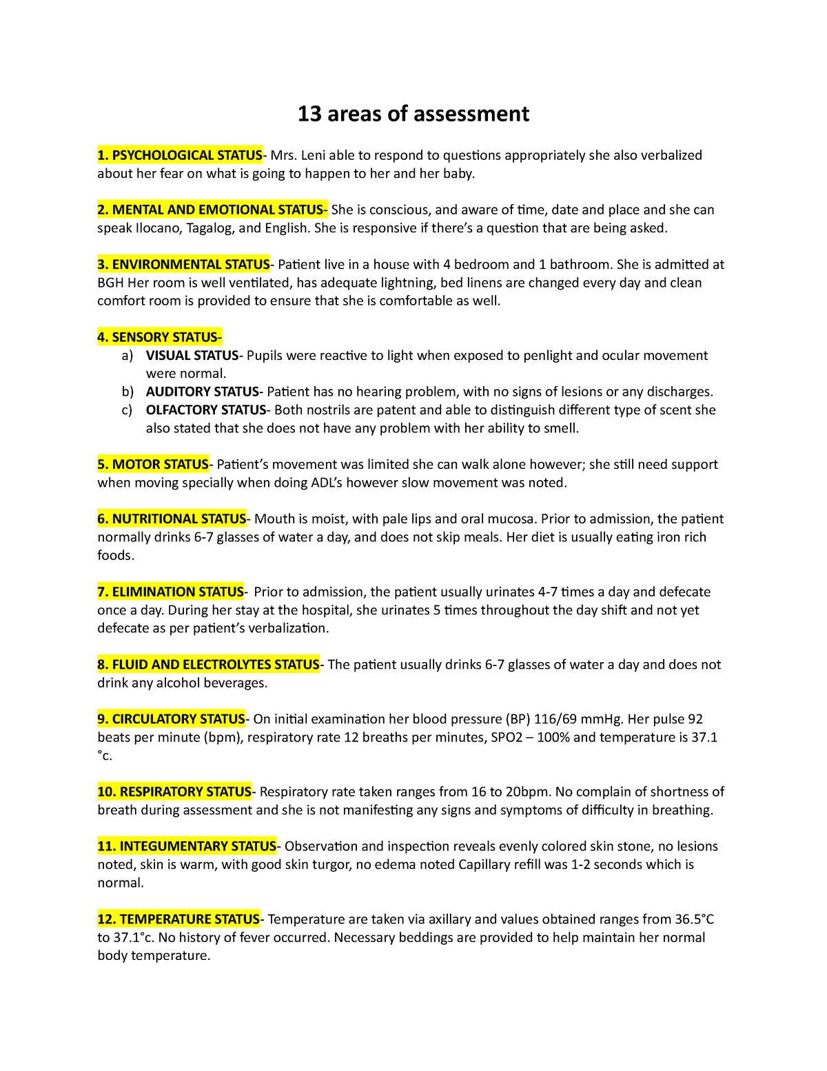 13-areas-of-assessment-13-areas-of-assessment-psychological-status