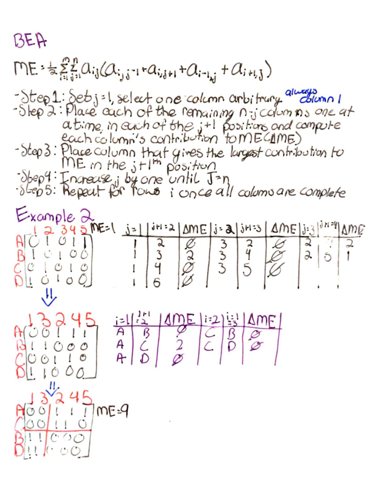 3 16 - Notes on BEA, SLCA, and ALCA - always com 371541 AME BEA ME ...