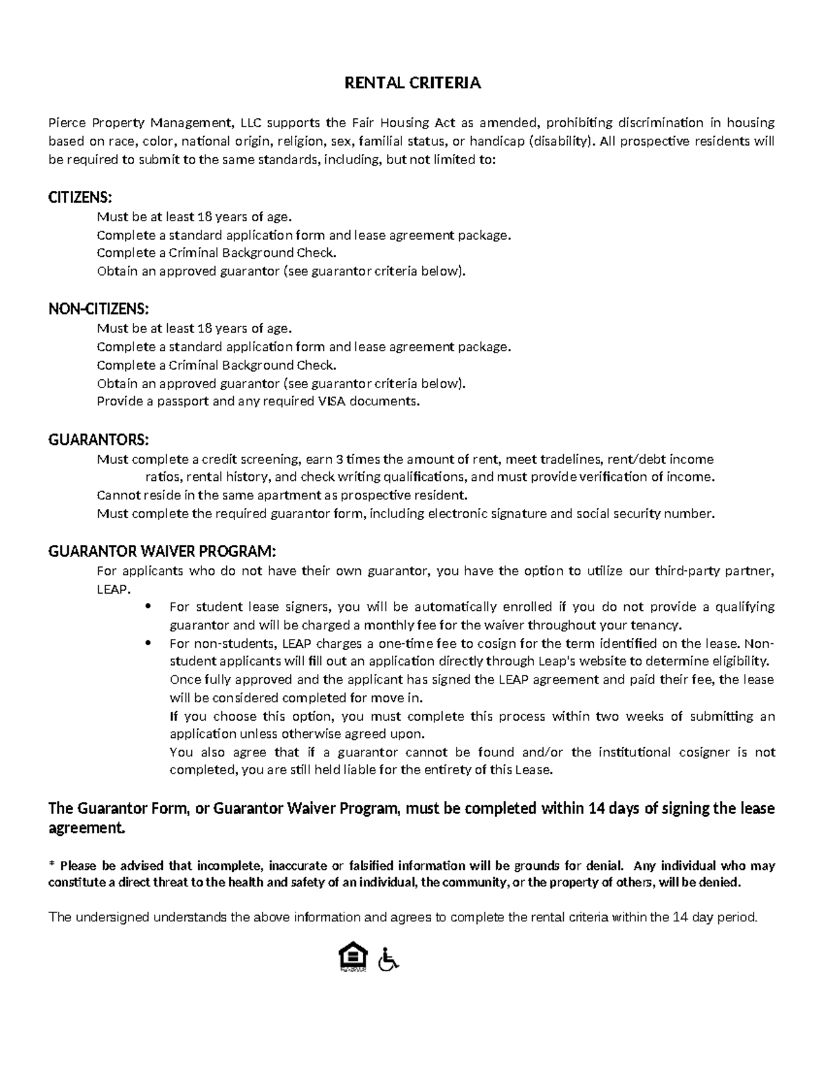 41892642 20230319100923 RENTAL CRITERIA Pierce Property Management