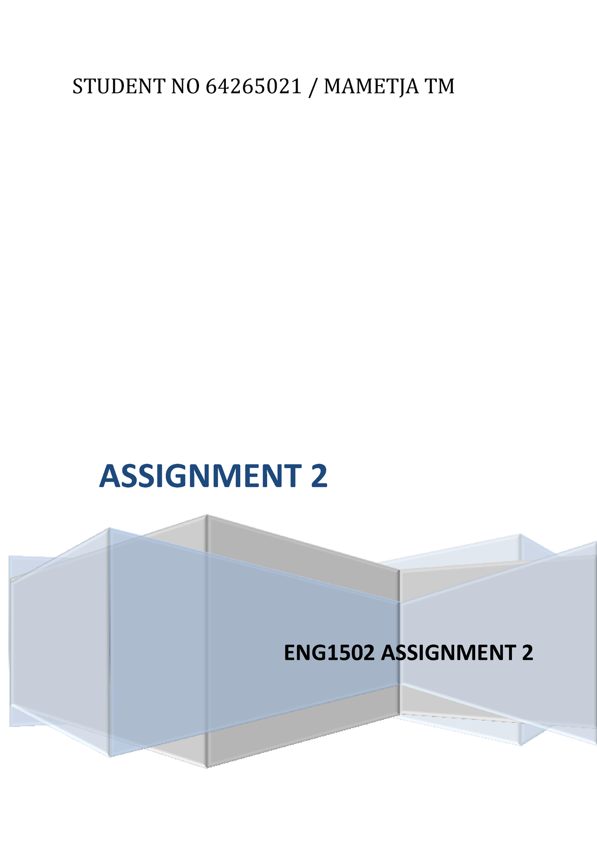 english 1502 assignment 2