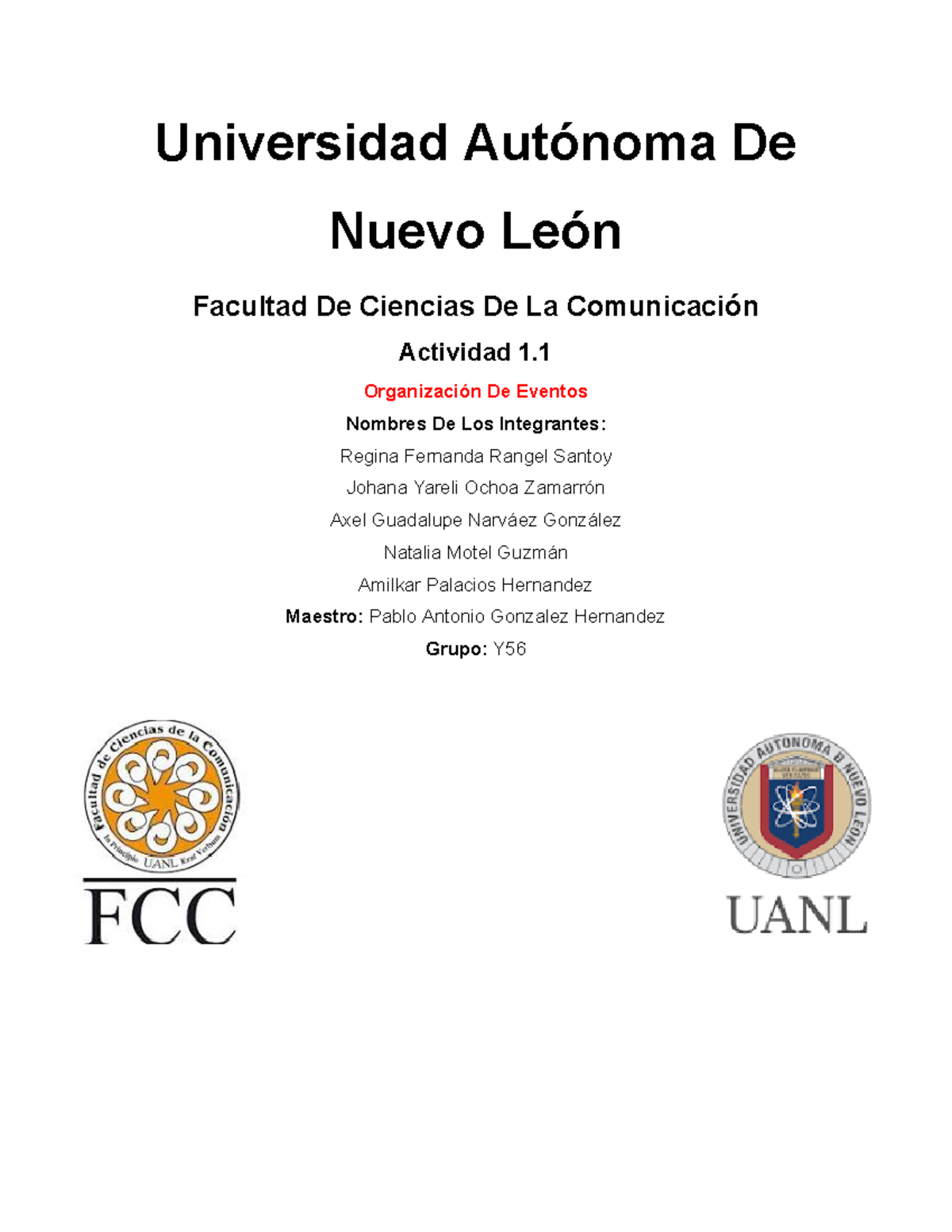 Equipo 5 Actividad 1 - Universidad Autónoma De Nuevo León Facultad De ...