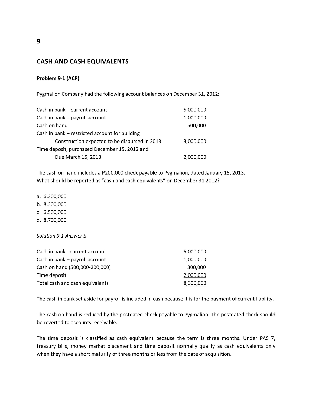 cash-and-cash-equivalents-9-cash-and-cash-equivalents-problem-9-1