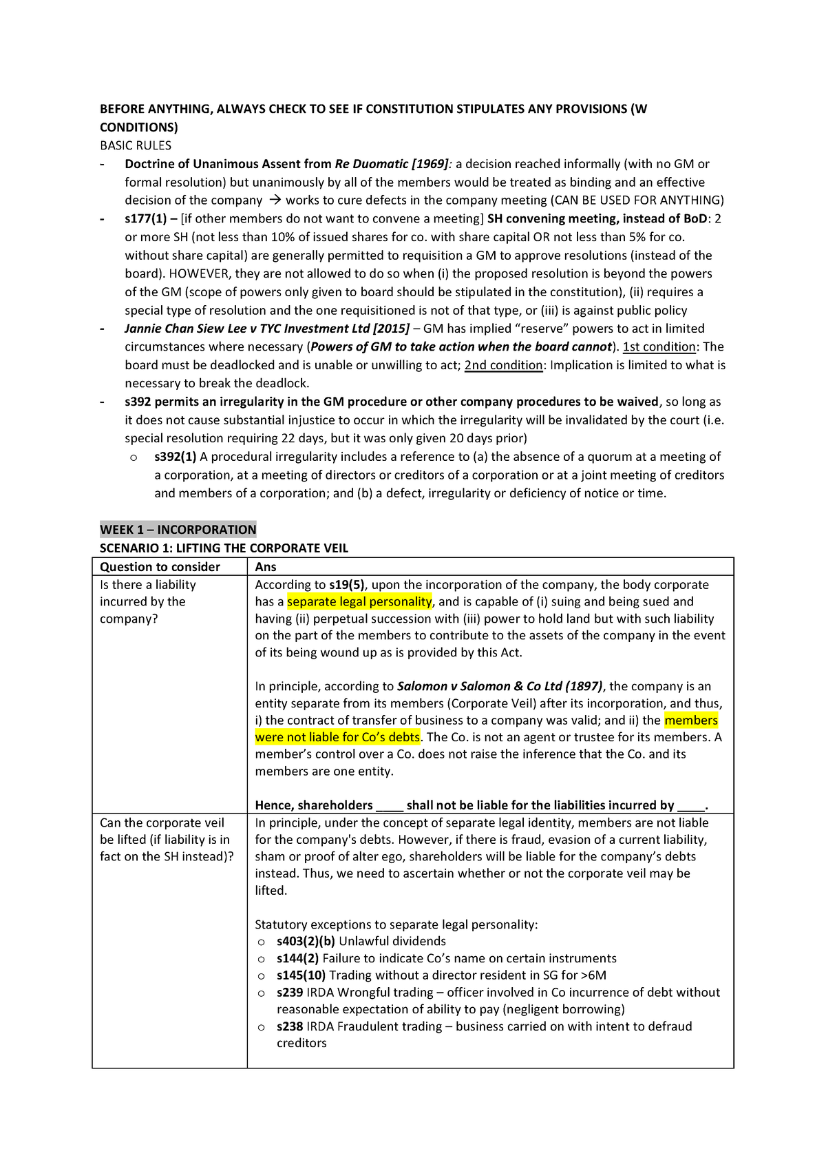 CLAW Guide - BEFORE ANYTHING, ALWAYS CHECK TO SEE IF CONSTITUTION ...