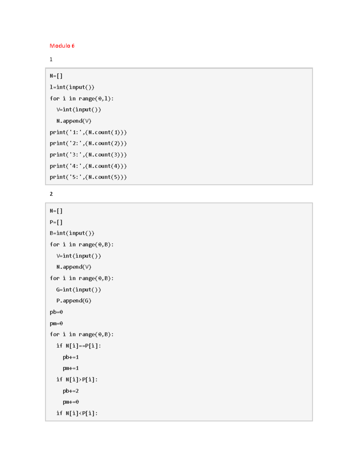 modulo-6-y-7-modulo-6-1-n-l-int-input-for-i-in-range-0-l-v