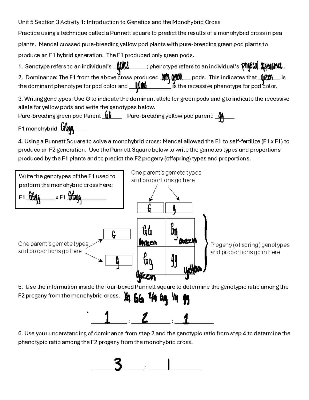November 7 Gradescope - N/A - Unit 5 Section 3 Activity 1: Introduction ...