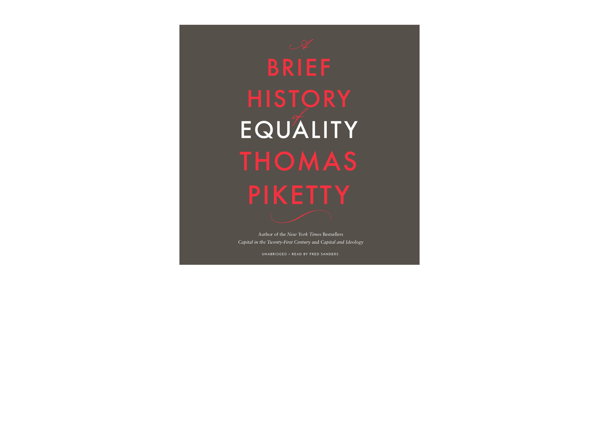 Ebook download A Brief History of Equality for android - Studocu