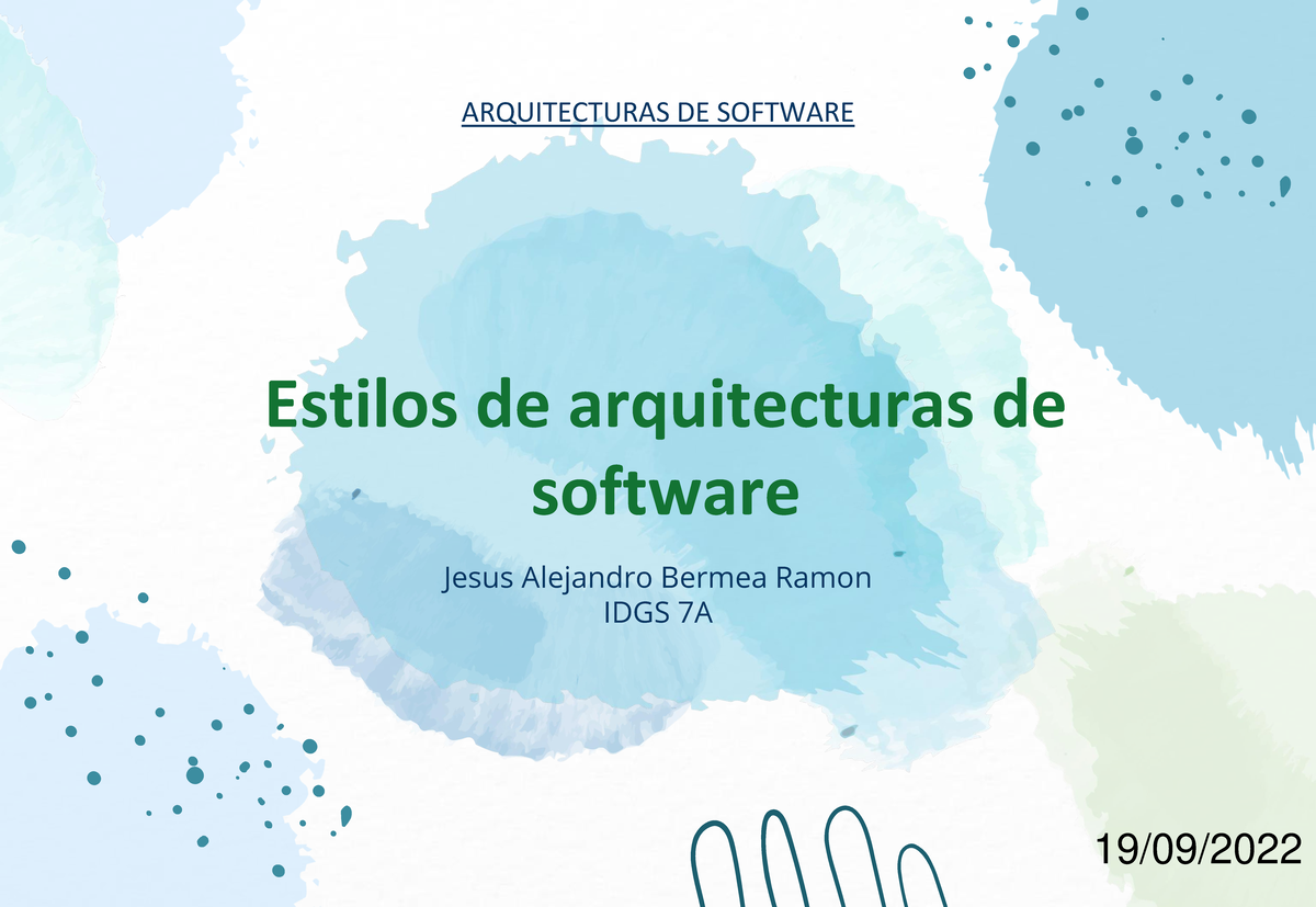 Estilos de arquitecturas de software - Estilos de arquitecturas de ...