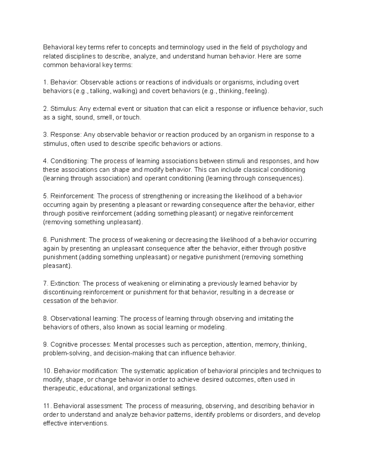 untitled-document-11-behavioral-key-terms-refer-to-concepts-and