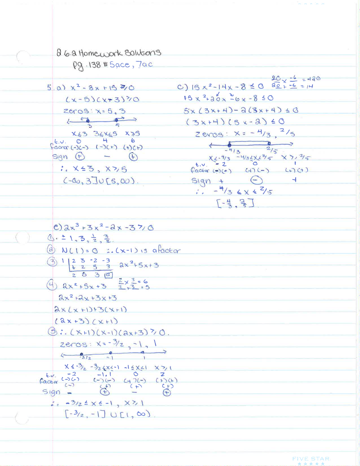 lesson 6 homework answer key 2.1