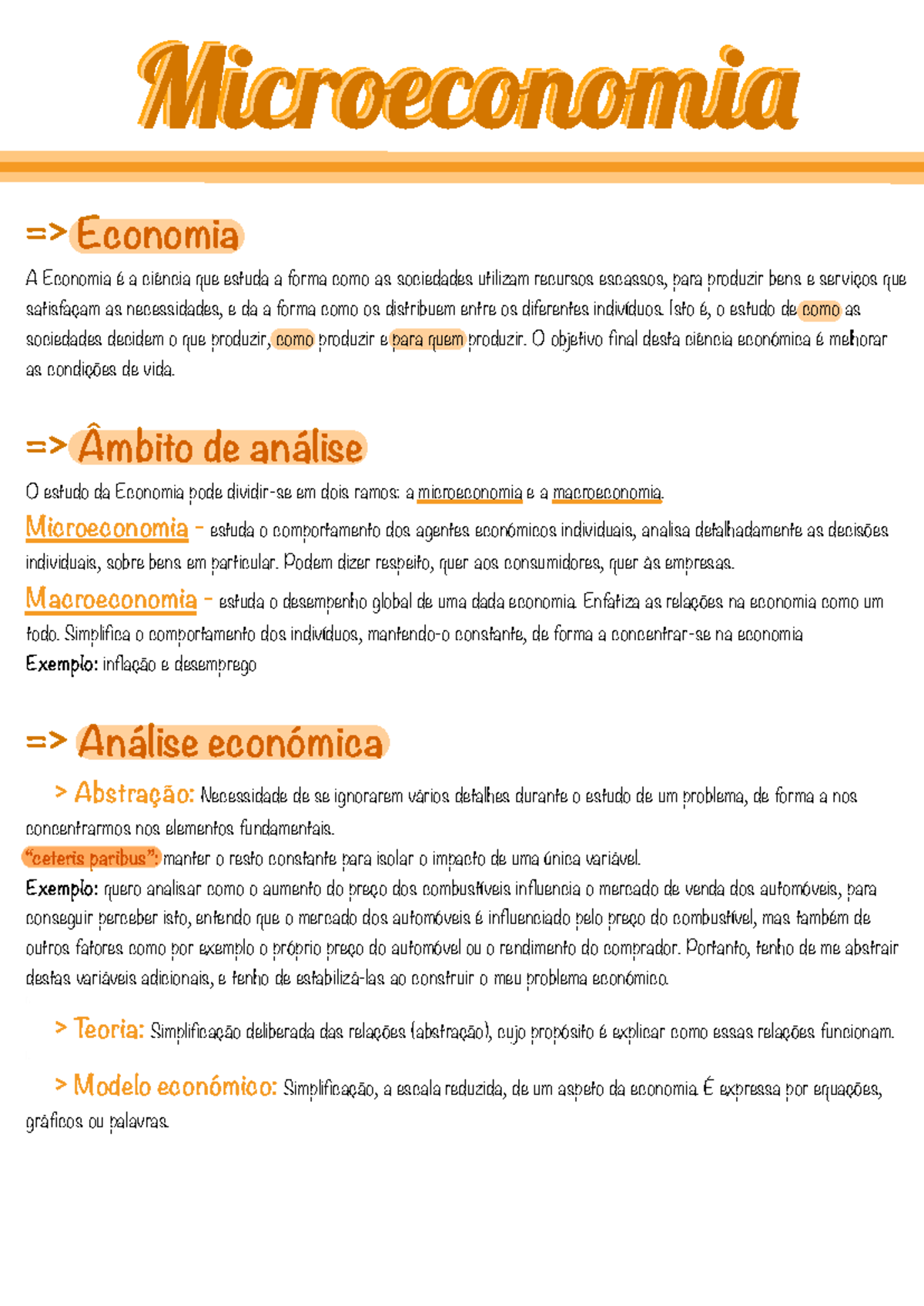 Microeconomia - MicroeconomiMicroeconomiMicroeconomiaaa => Economia A ...
