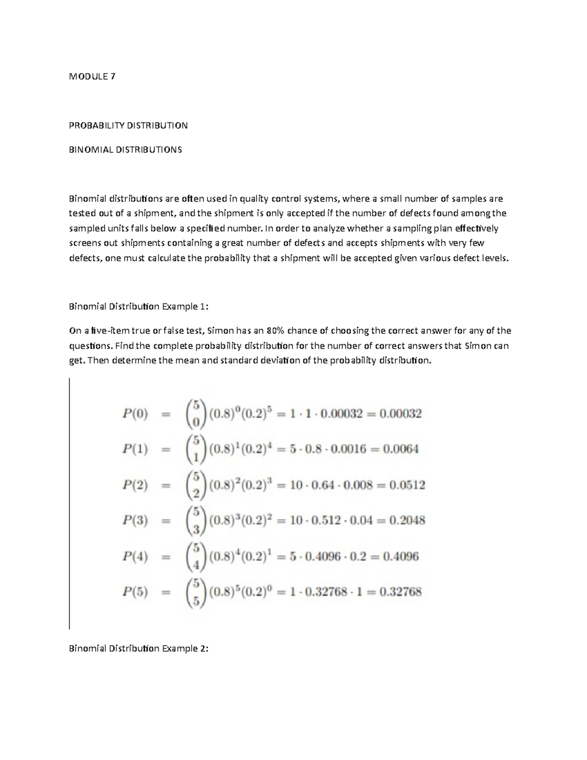 z-score-module-7-probability-distribution-binomial-distributions