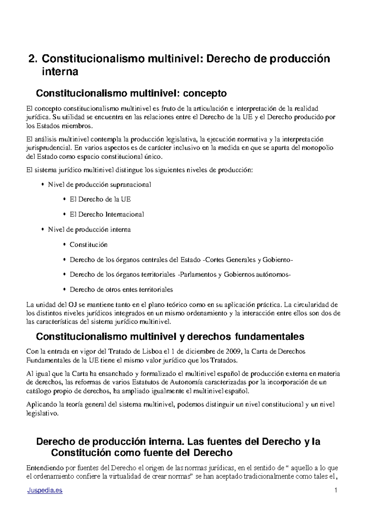 Derecho Constitucional Ii Constitucional - 2. Constitucionalismo ...