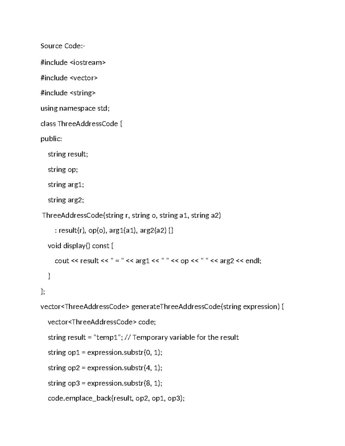 Source Code - Source Code:- #include #include #include - Studocu