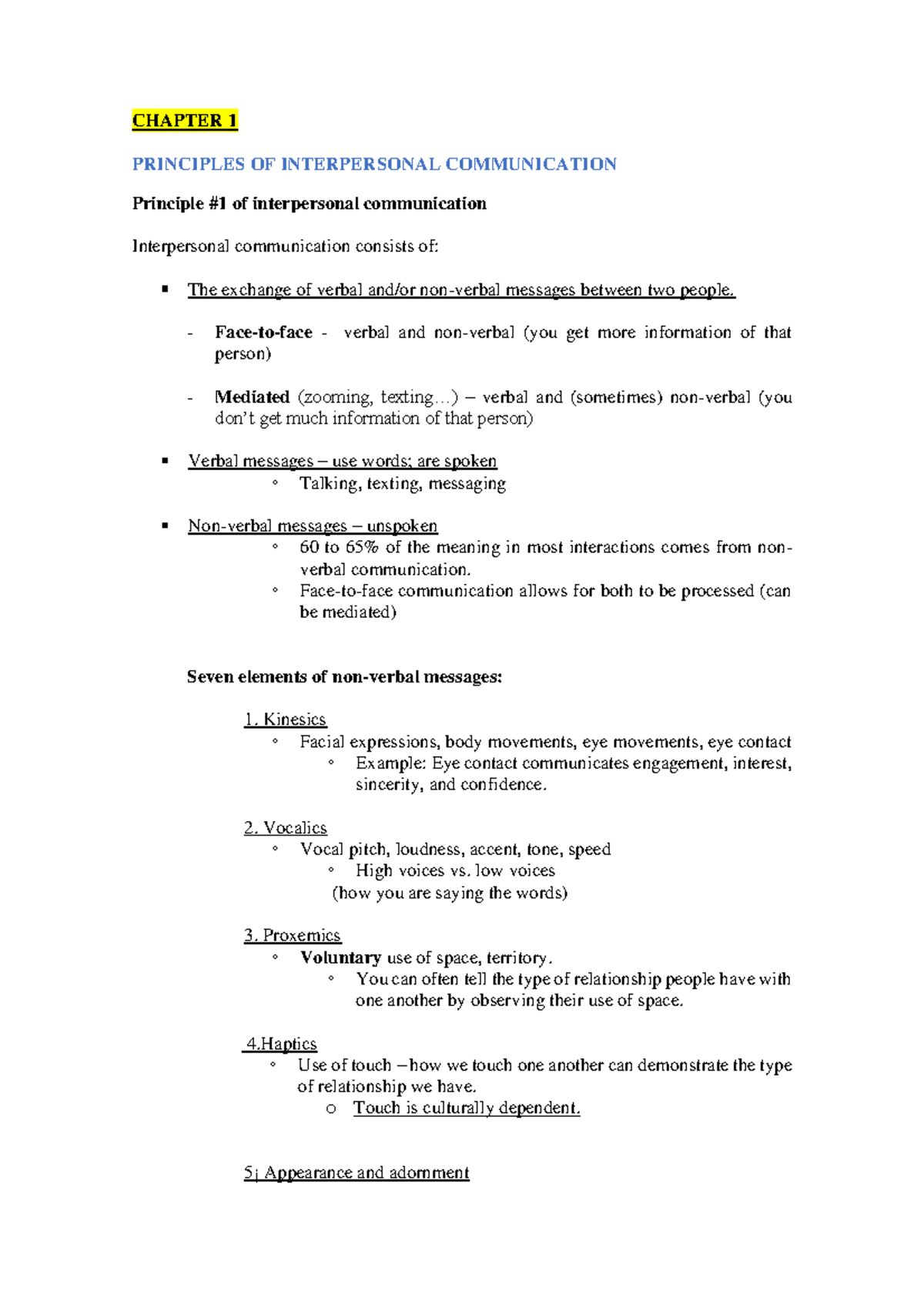 sex-relationships-and-communication-semester-notes-chapter-1