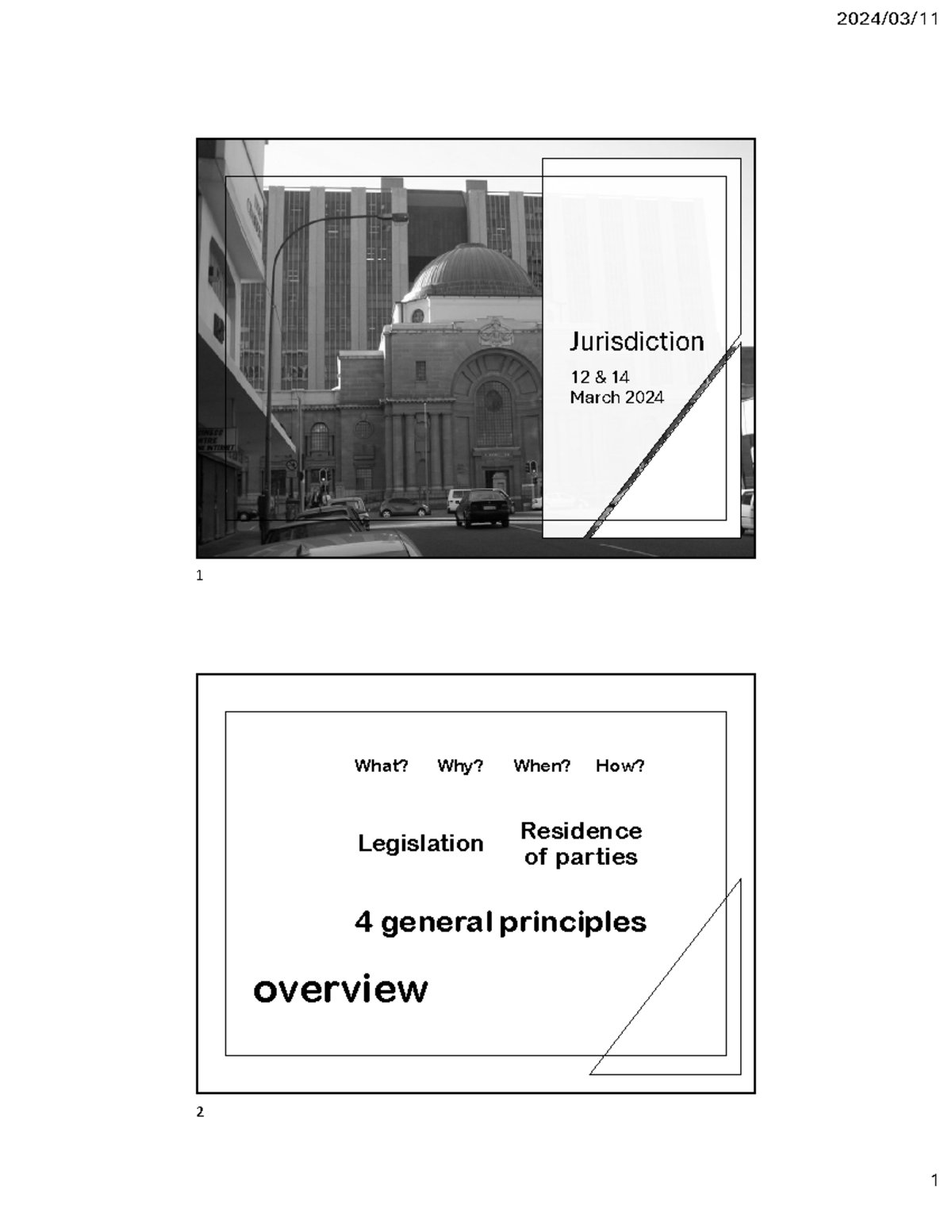 Chapter 4 slides - u will learn a lot - Jurisdiction 12 & 14 March 2024 ...
