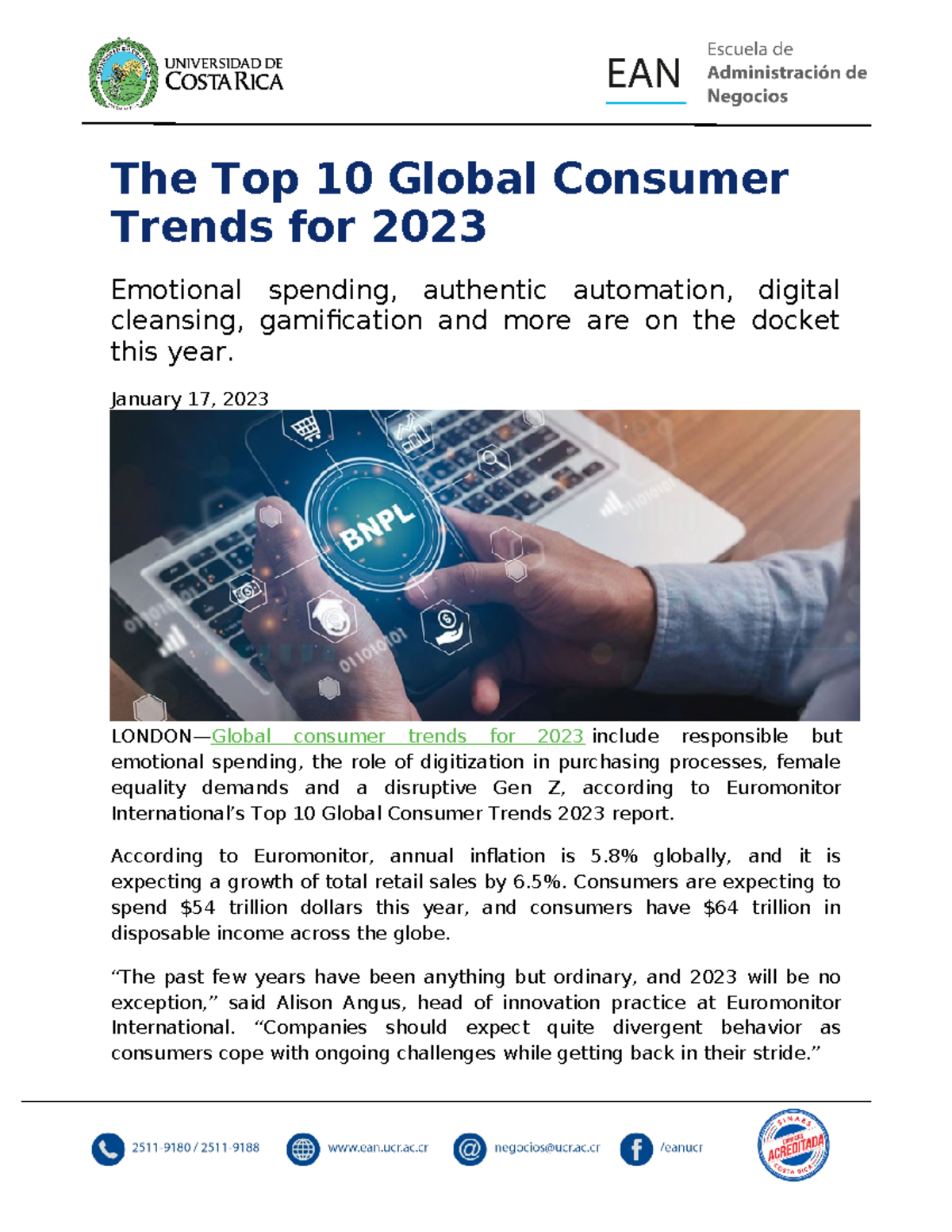 10 Global Marketing Consumer Trends for 2023 - The Top 10 Global ...