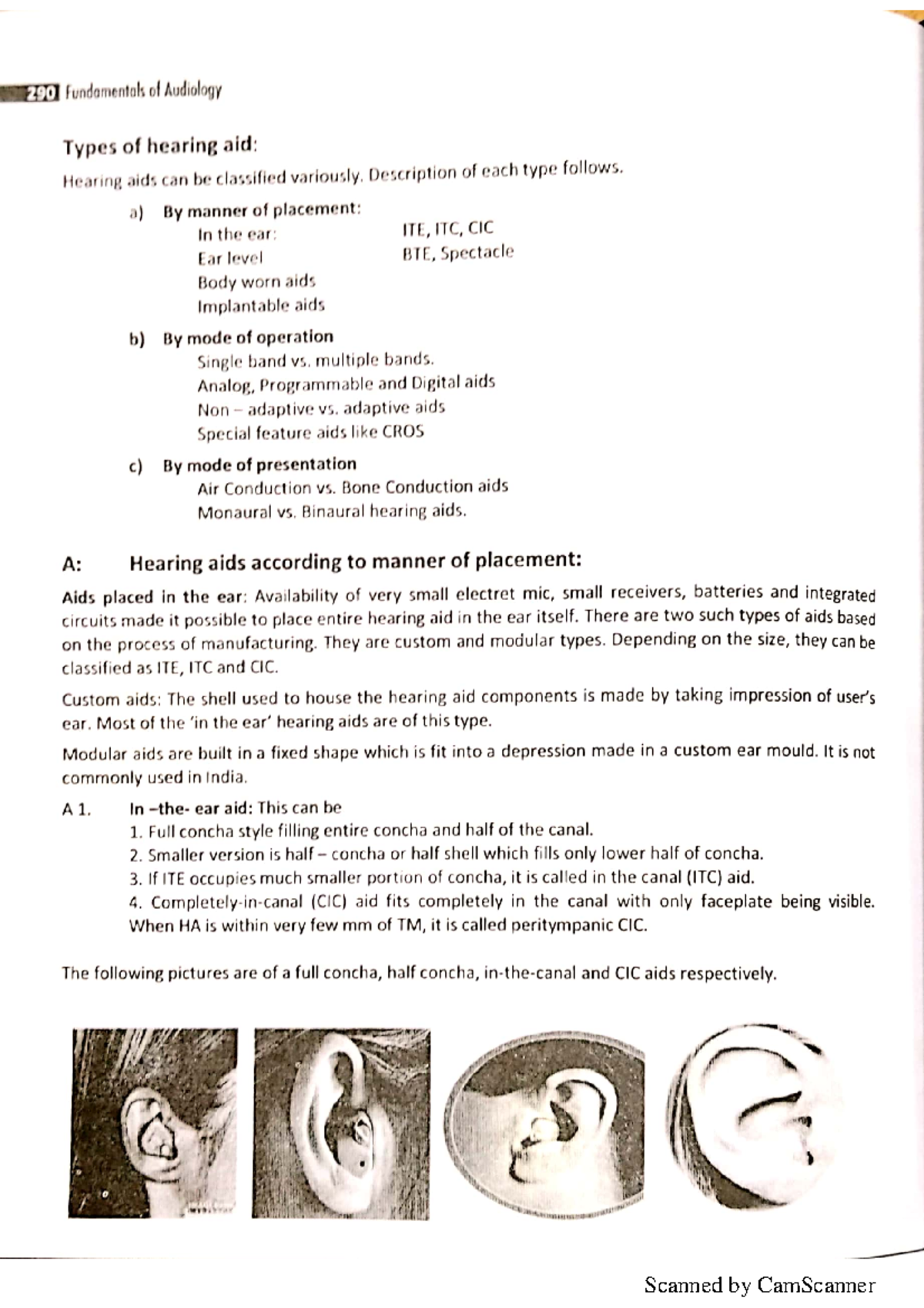 Amplification Devices - Audiology - Studocu