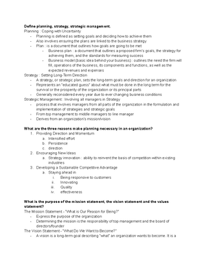 MGT 3370 Chapter 3 Notes - Triple bottom line - representing people ...