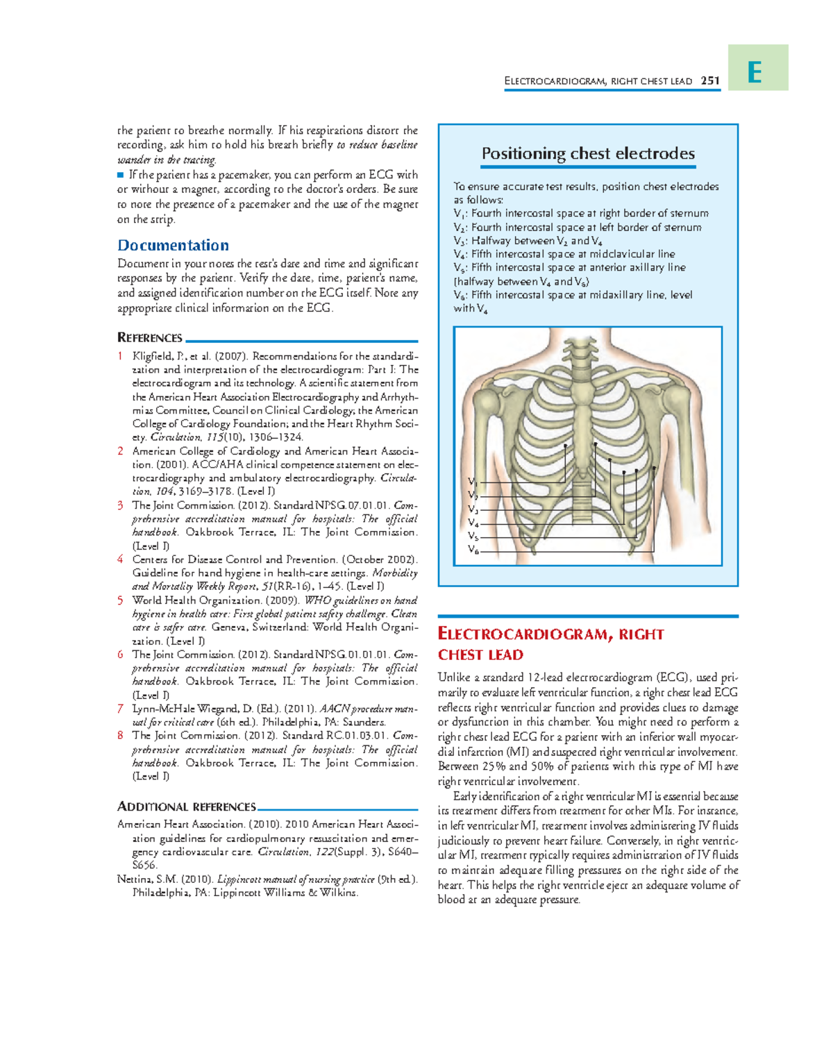 Nursing procedures 26 - the patient to breathe normally. If his ...