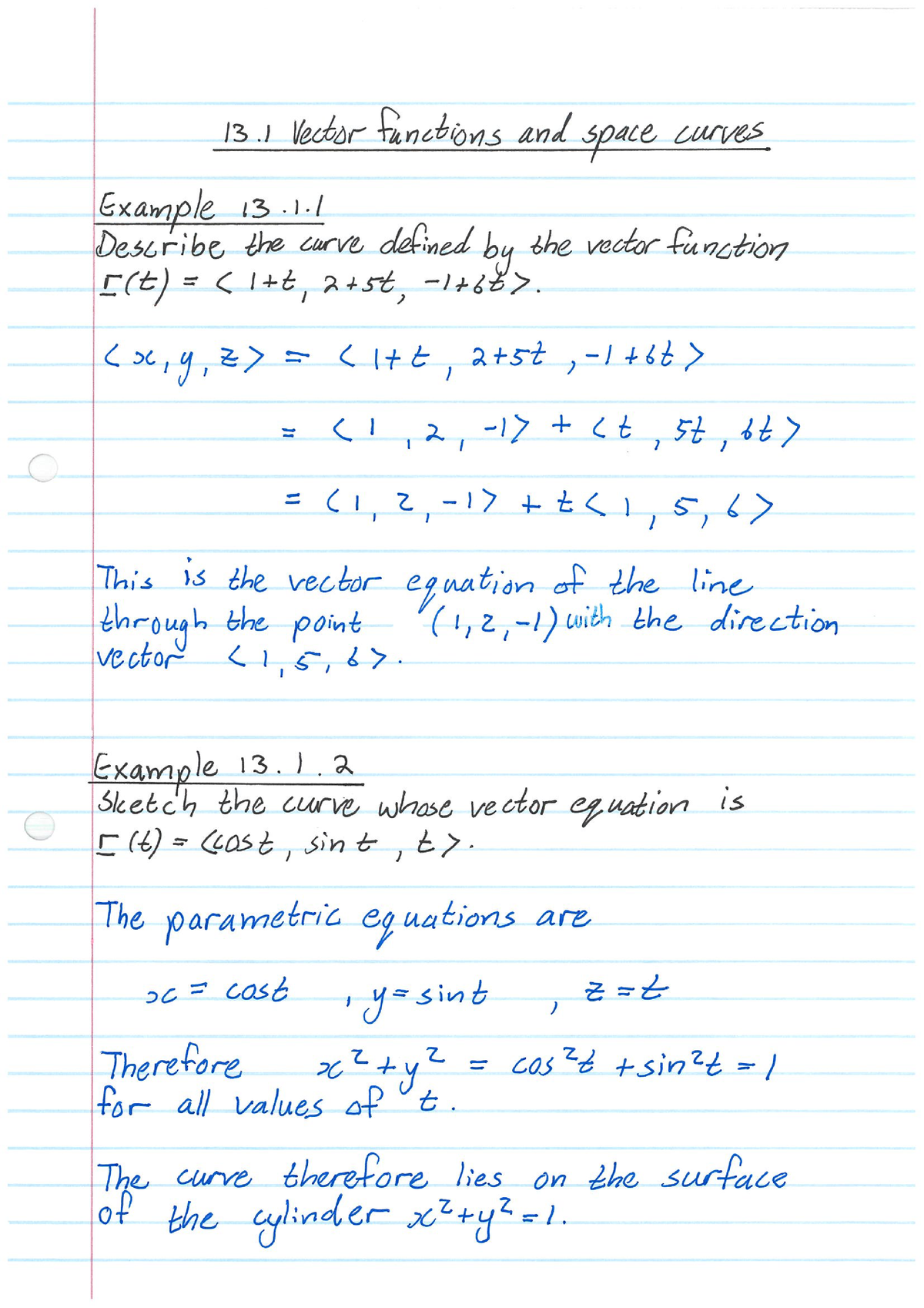 mths211-13-1-vector-functions-and-space-curves-notes-mths211-studocu