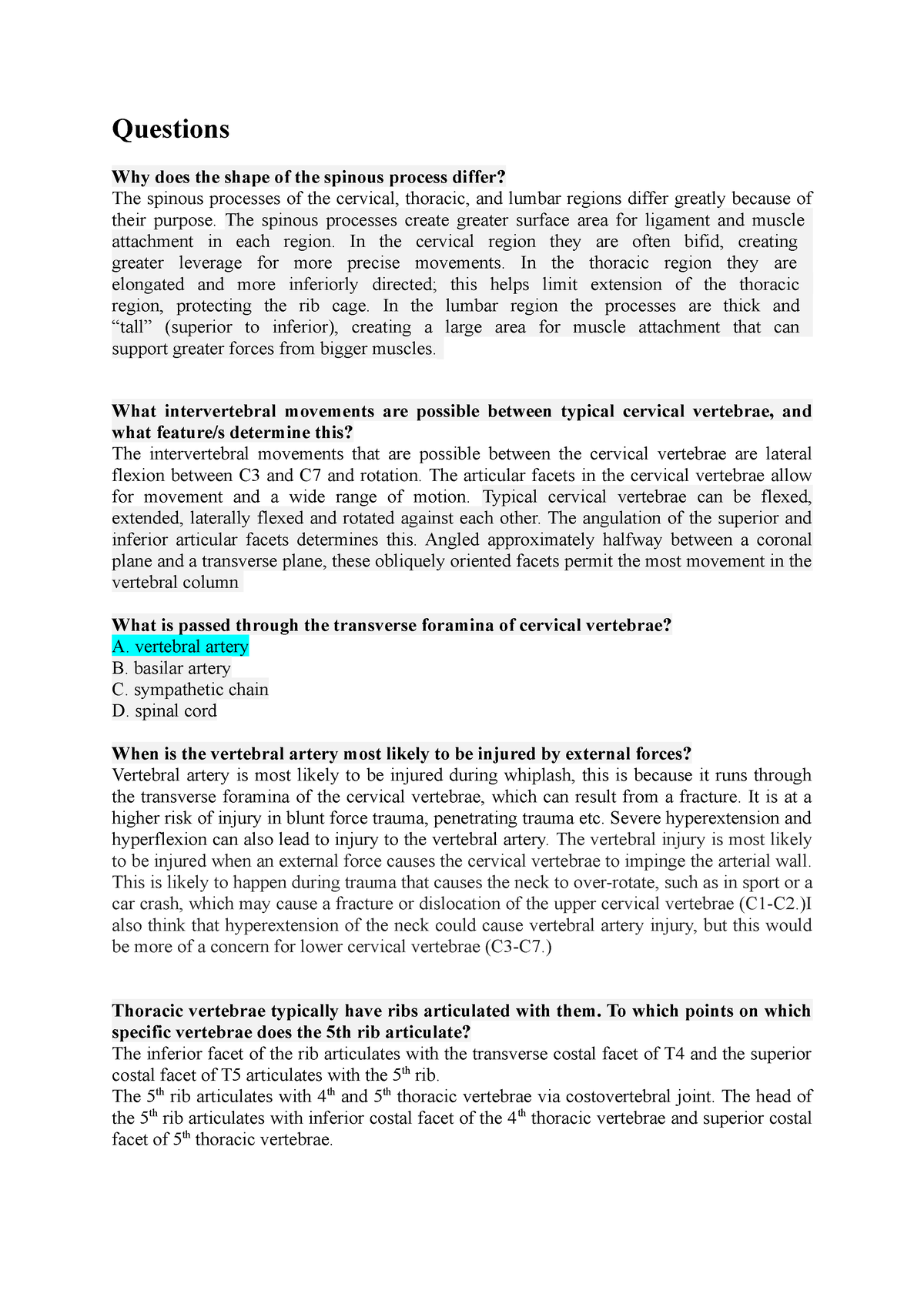 final-practise-questions-questions-why-does-the-shape-of-the-spinous