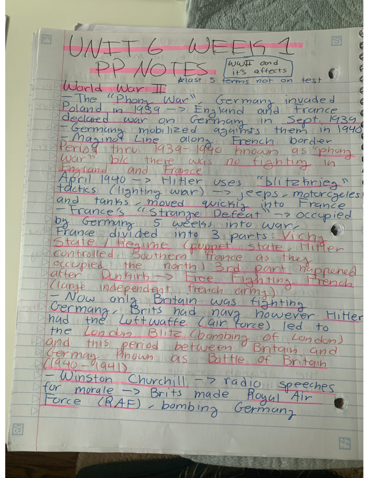 Unit 6 Week 1 PowerPoint Notes - HIS 102 - Studocu