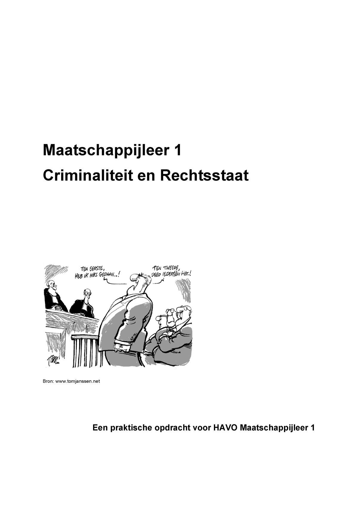 Po Criminaliteit Mijleer 1 Havo Leermiddelendatabase - Maatschappijleer ...