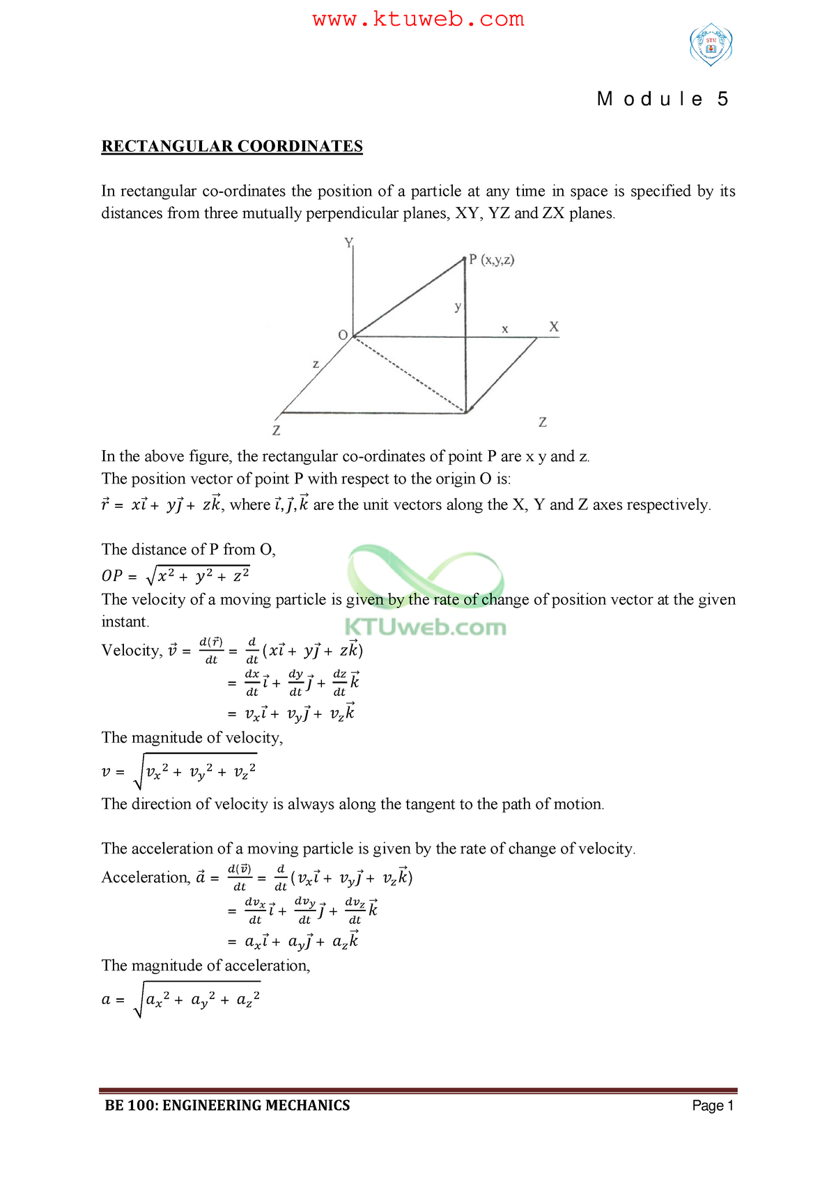 92 12 8 40 1 8 Mechanics Module 5 Studocu