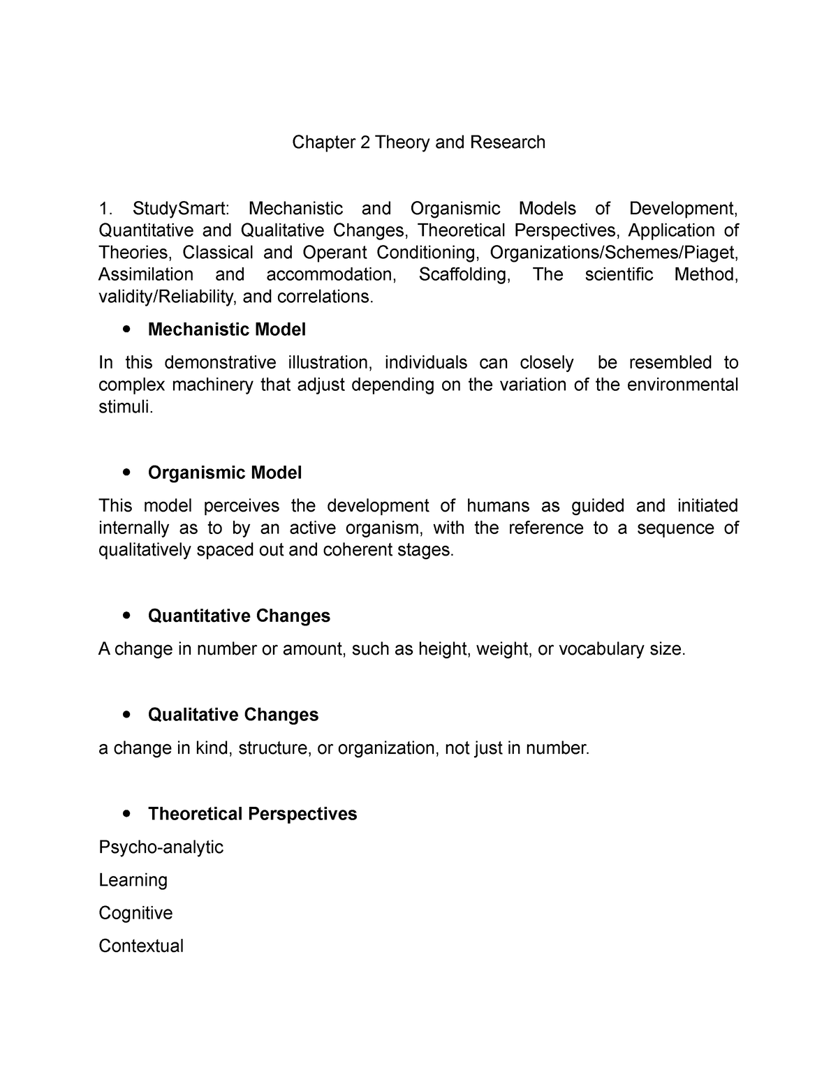 Chapter 2 Theory And Research - Chapter 2 Theory And Research ...