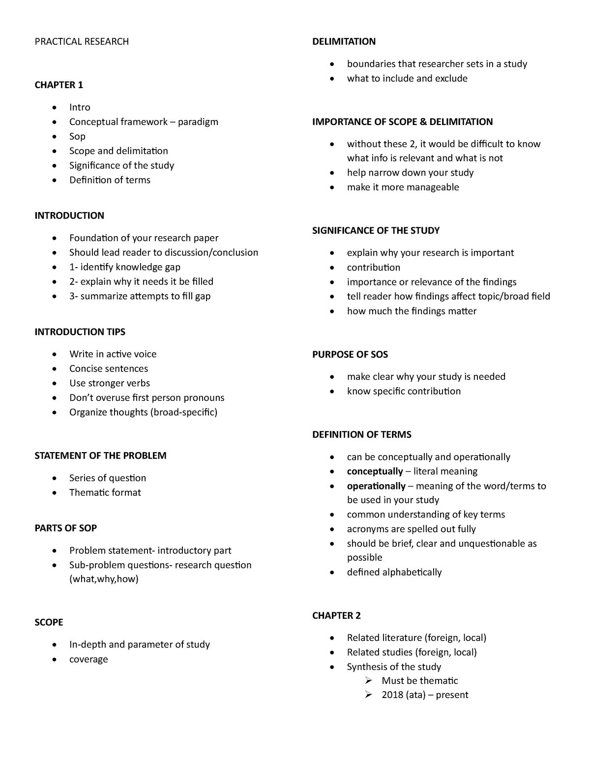 practical research chapter 1 to 5