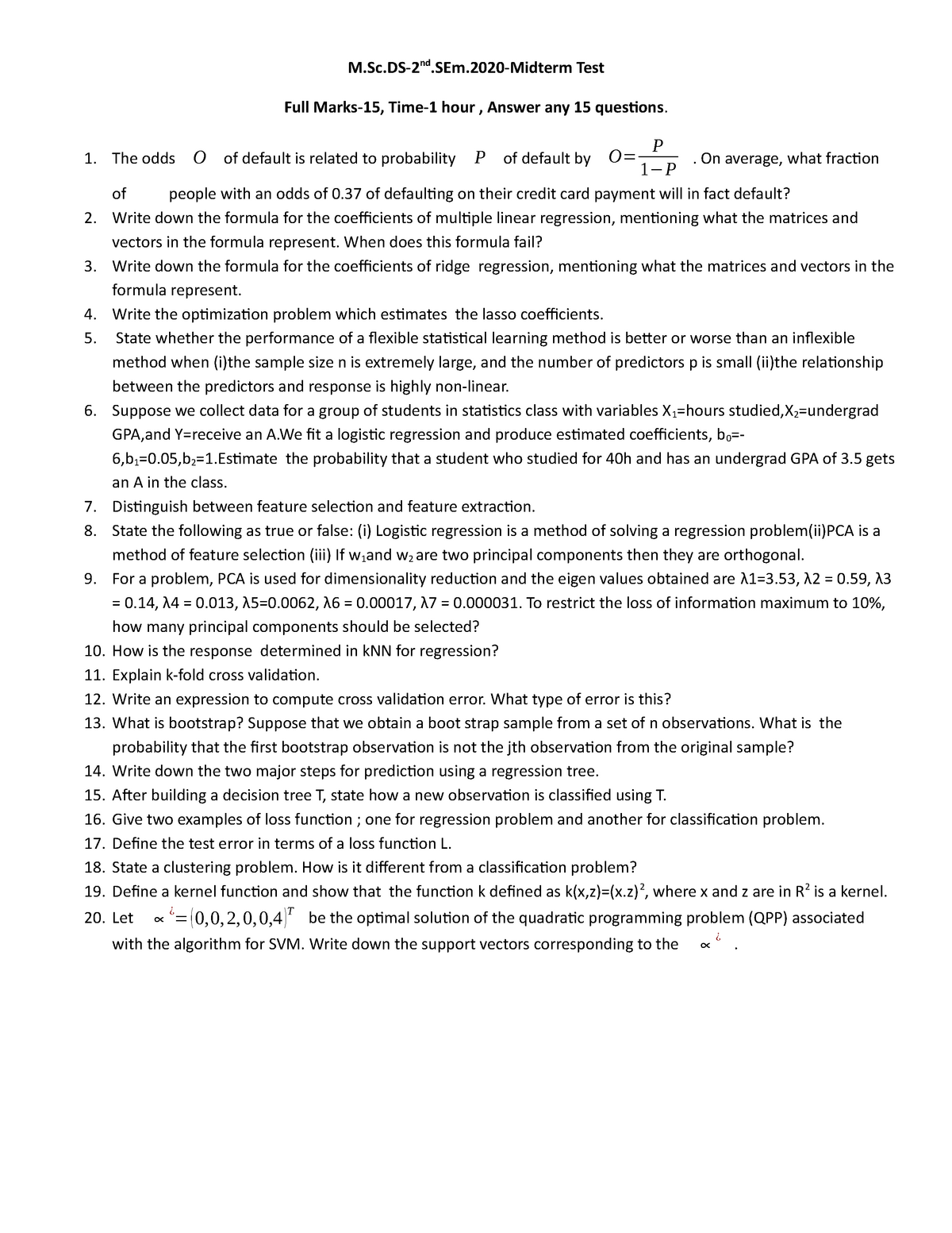 test-7-8-july-2020-questions-m-sc-ds-2nd-sem-midterm-test-full-marks