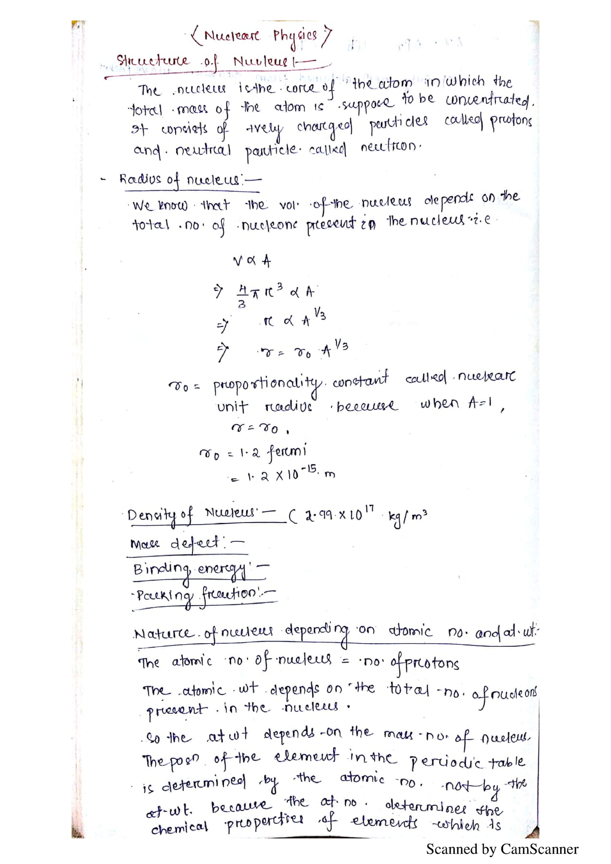 Nuclear physics - Mathematics - Studocu