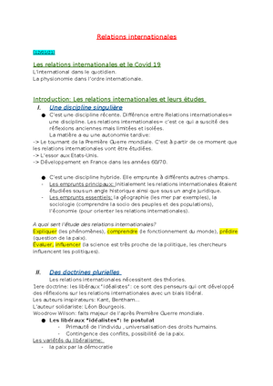 Immunités - L’immunité de juridiction: Consiste à exempter son ...