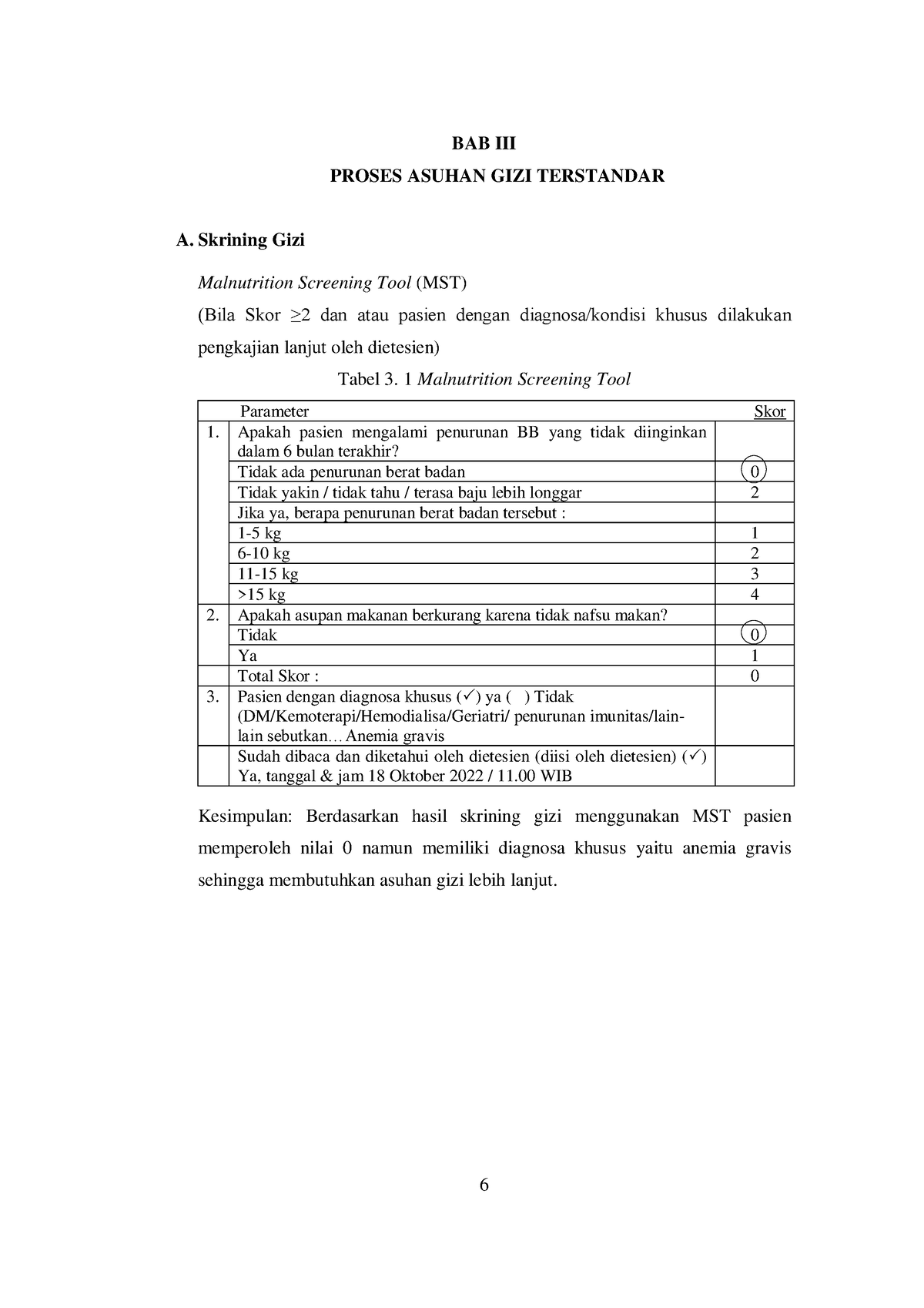 PAGT Pasien Hemoroid Grade II,Perdarahan, Anemia Gravis, Hipokalium - 6 ...