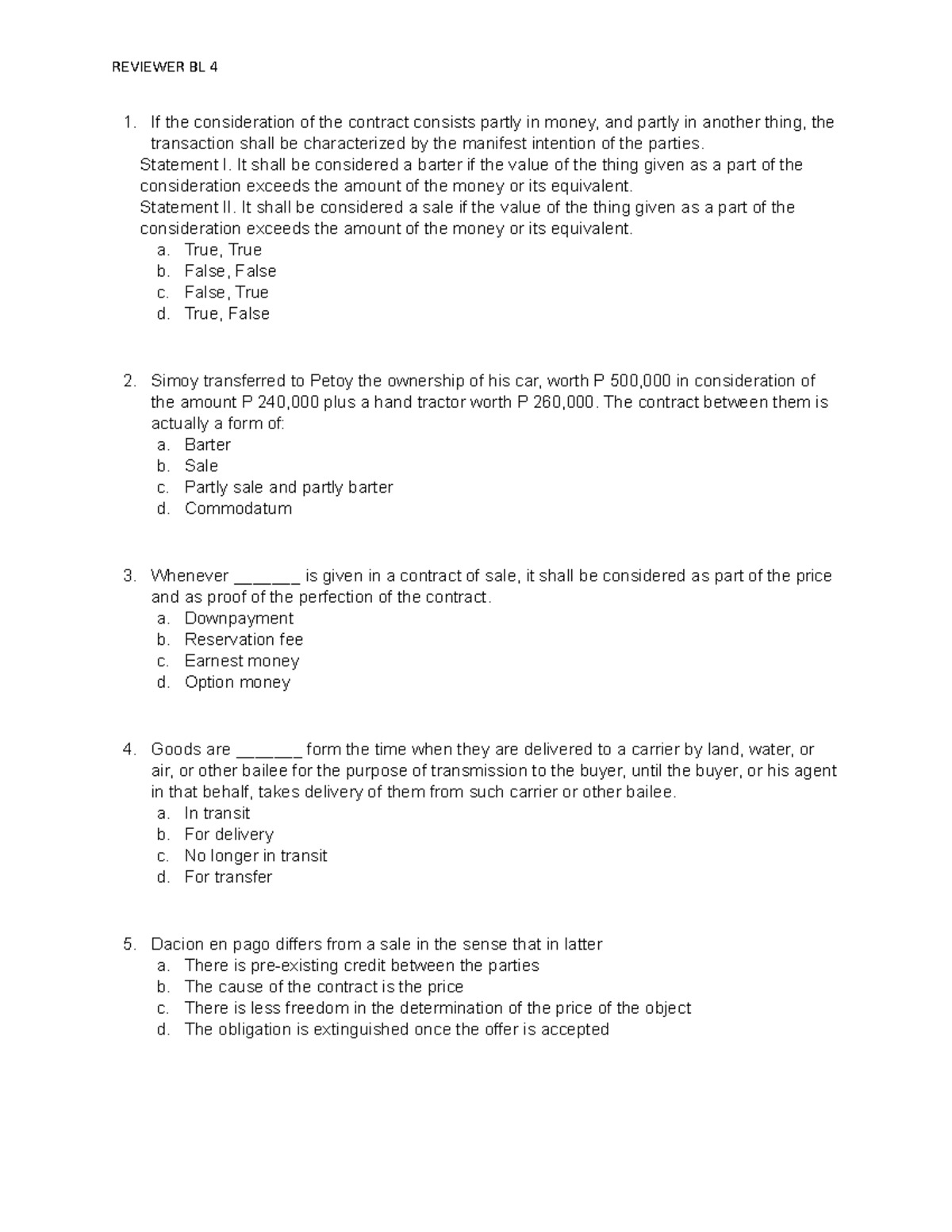 Reviewer BL 4 - acc - REVIEWER BL 4 If the consideration of the ...